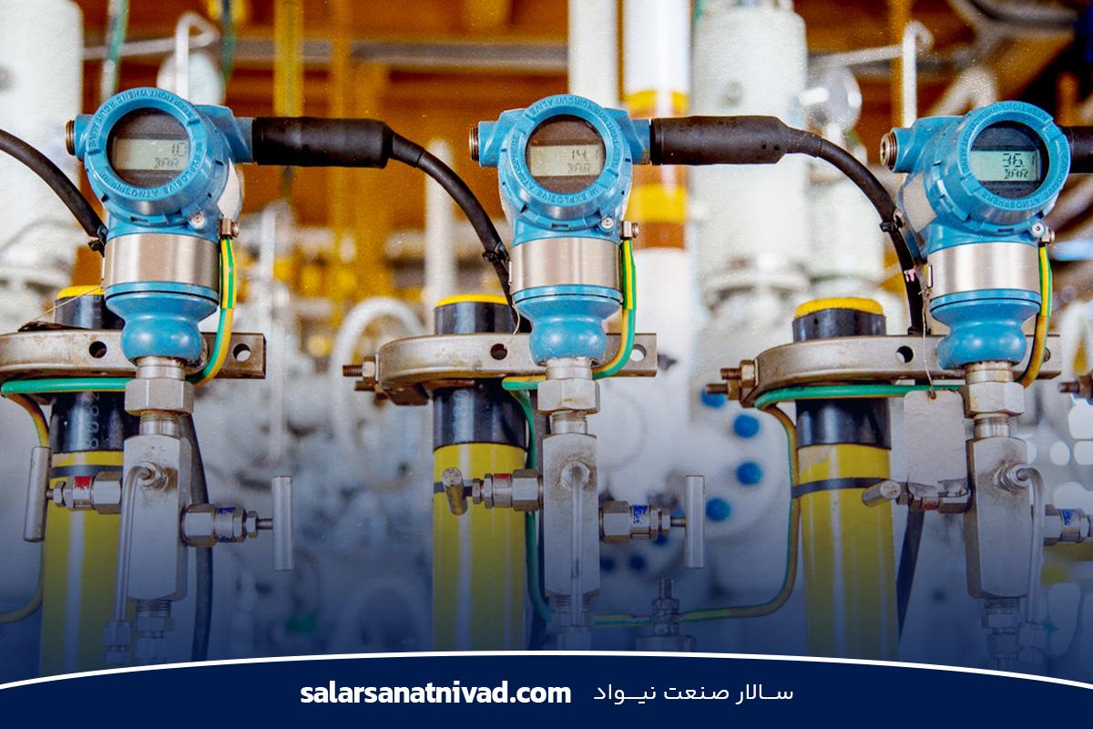 سیستم ابزار دقیق در حال ثبت و انتقال داده‌های عملیاتی